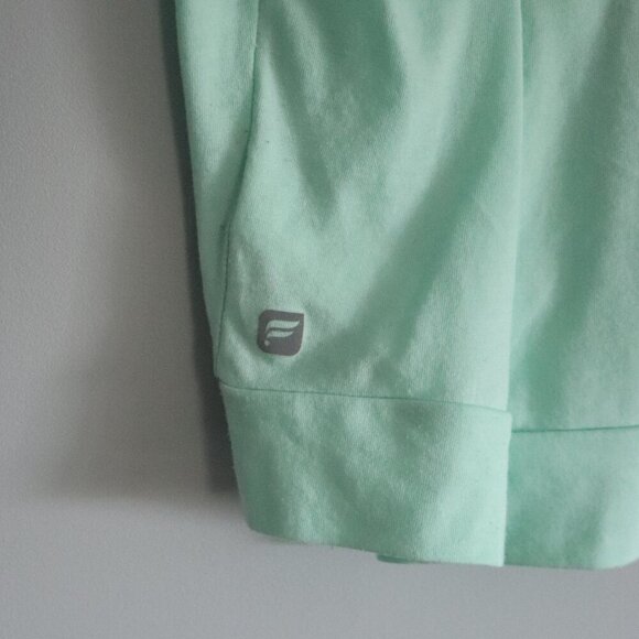 Fabletics Women's Mint Green Sz Lrg Love Activewear Stretch Light Hoodie Sweater - Picture 8 of 12